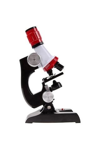 Techtic 100x-1200x Eğitici Mikroskop Kiti Zoom Science Led Işıklı