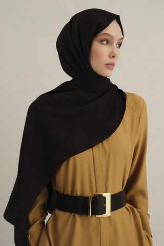 Armine Siyah B Lyosel Şal 01 Siyah