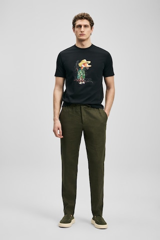 Lufian Duck Modern Grafik T- Shirt Siyah Siyah 111020292100100 Siyah