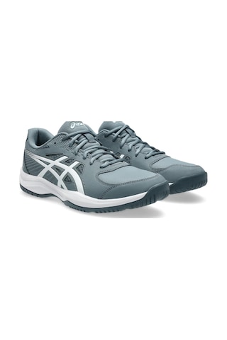 Asics Court Slide 4 Erkek Gri Tenis Ayakkabısı Mavi