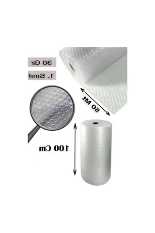 Balonlu Naylon Patpat Naylon, 100x50 Cm Boyutunda Açık Indigo