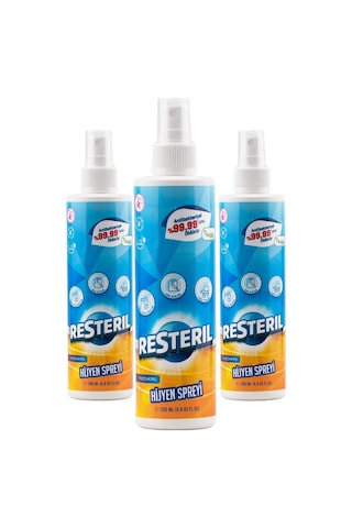Doğal Alkolsüz Dezenfektan Hijyen Spreyi 3 x 200 ML