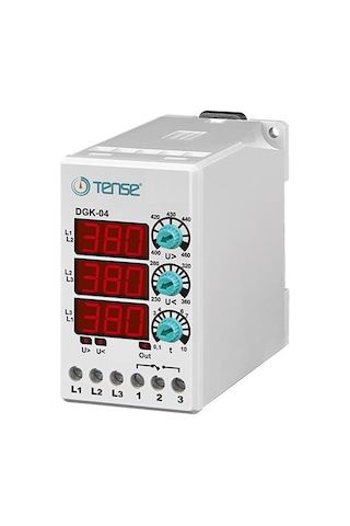 Tense Dgk-04 Trifaze Düşük Gerilim Kontrol Rölesi