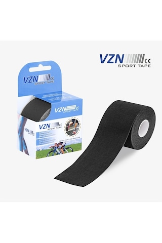Vzn Sport Tape Sport Tape Sporcu Bandı 5m X 5cm Siyah 4 Adet