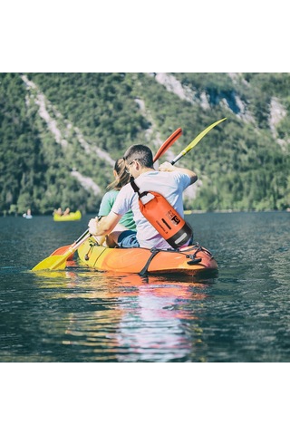 Turuncu Tomshoo Su Geçirmez Kuru Çanta 10l/20l Roll-top Kuru Çanta Sırt Çantası Seyahat İçin Su Geçirmez Telefon Kılıfı İle 20 Litre Turuncu