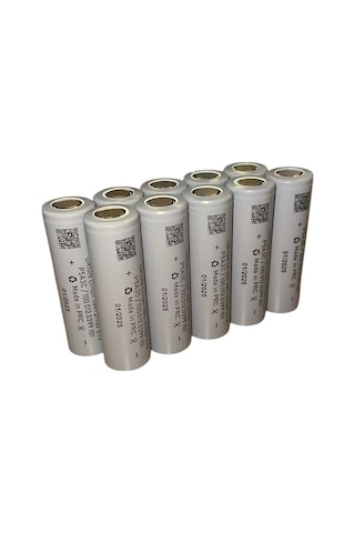 10 Adet 21700 3.7v 5000 Mah 3c Li-ion Pil