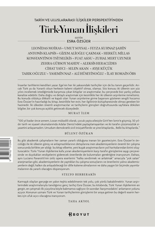 Türk-Yunan İlişkileri 1821-2021 - Tarih ve Uluslararası İlişkiler Perspektifinden- Boyut Yayın Grubu