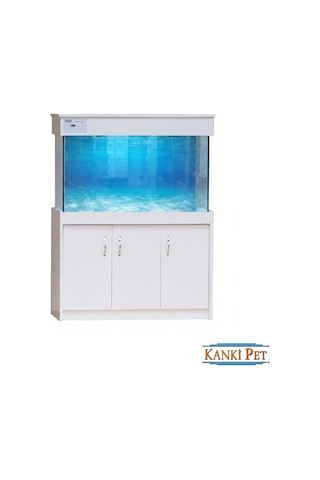 Kanki Pet 120 CM Mobilyalı Lüks Akvaryum Kumandalı Led Aydınlatma