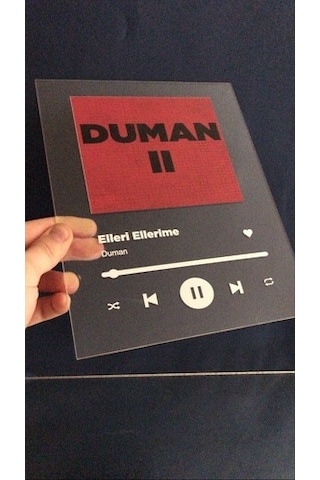 Spotify Cover Müzik Sevenlere Hediye Masa Duvar Süsü