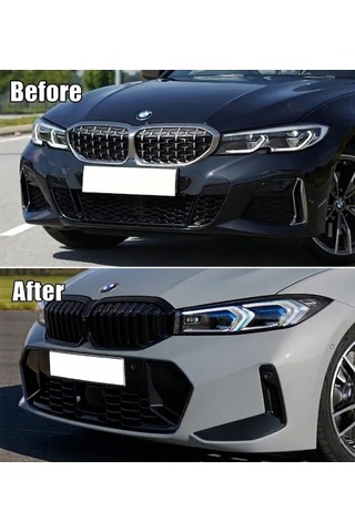 Bmw 3 Serisi G20/g28 2020-2022 Uyumlu 2023 Lcı Sport Yükseltme Body Kit Makyajlama Seti-hazır Stok