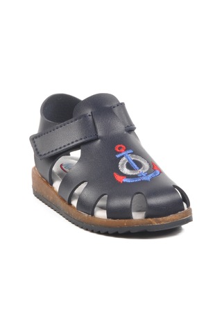 Lacivert Cırtlı Hafif Unisex Çocuk Sandalet 17372 B Lacivert