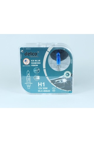 H1 12v 55watt Ampül İce Blue Vısıon Süper Beyaz Işık İkili Set