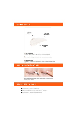 Missha Color Fix Eye Primer Göz Makyajının Kalıcılığını Arttıran Makyaj Bazı