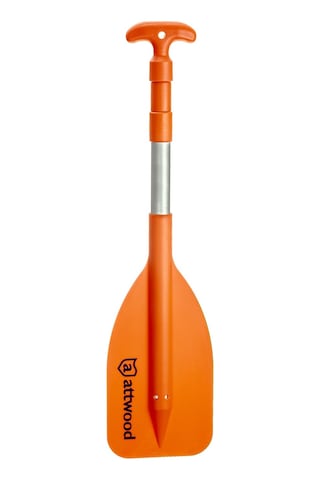 Attwood Tekne İçin Acil Teleskopik Kürek, Katlanabilir, 24 "ila 54", Turuncu