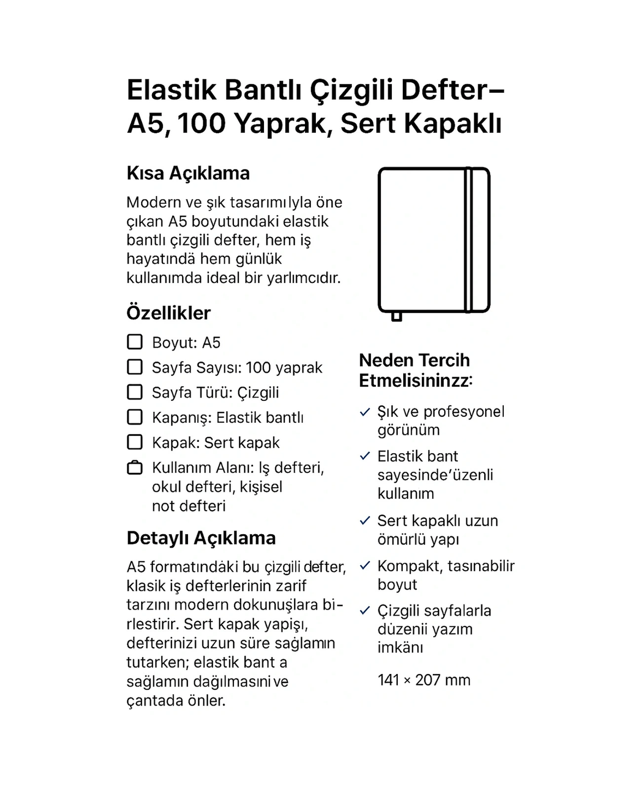 2 Adet Ajanda Çizgili Not Defteri-uçlu Kalem Hediyeli Waves Of Sparkle Mor