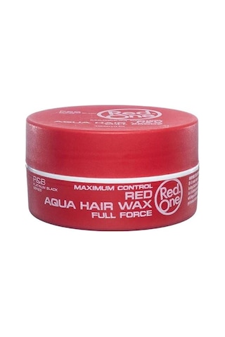 Red One Aqua Hair Gel Maximum Control Wax Kırmızı 150 ML