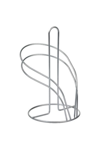 Edora Home Gümüş Kuğu Kağıt Rulo Havluluk, Dik Dekoratif Havlu Peçetelik- Metal Paslanmaz Gümüş