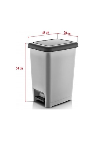 40 Litre Basmalı Çöp Kovası Diğer