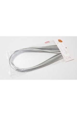 Quilling Kağıt Şerit 3mm Açık Gri