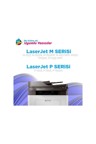 Hp Laserjet P1505 Uyumlu, Toner Çipli Cb436a 20'li 2.000 Sayfa