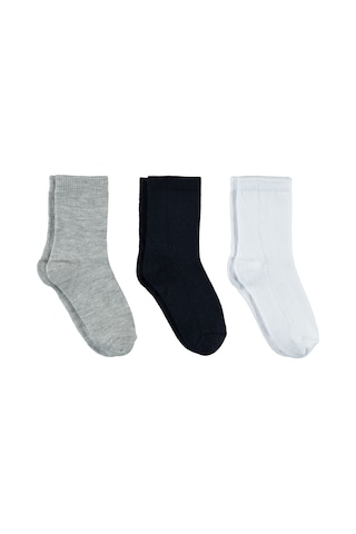 Civil Boys Erkek Çocuk 3'lü Soket Çorap Set 2-12 Yaş Lacivert 09E087301Y31 Lacivert