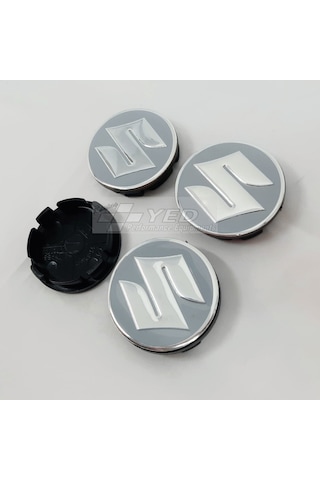 Jant Göbeği Suzuki 56/52 52Mm Yuva 4'Lü Set Silver Jant Göbeği Suzuki 56/52 52Mm Yuva 4'Lü Set Silver