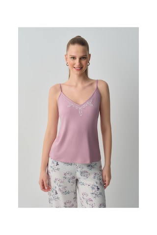 Suwen Flower Atlet Pantolon Pijama Takımı Wsh10510042846 Çok Renkli