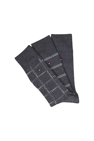 Tommy Hilfiger Tommy Hılfıger Erkek 3 Lü Çorap 701224445-003 Çok Renkli