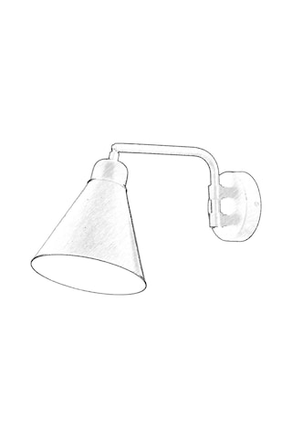 Avonnı Ap-62077-02 Siyah Boyalı Aplik E27 Metal 25x12cm