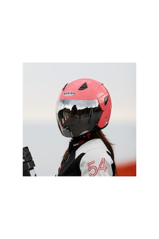 Sw 700 Pink Yarım Kask Fs-733 Pembe