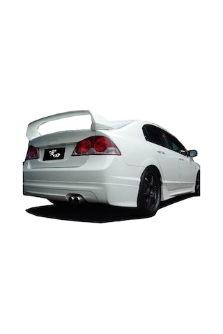 Honda Civic Fd6 (2006-2011) Mugen Arka Tampon Eki - Difüzör (plas
