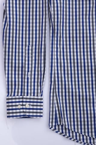 Giant Erkek Uzun Kol Kareli Gömlek - Minimalist Stil Lacivert