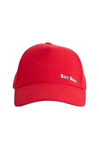 Bad Bear 23.01.42.002-c54 Bear Boy Erkek Şapka Kırmızı