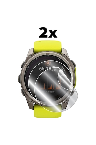 Garmin Fenix 8 51mm Solar Ipg Hydrogel Ekran Koruyucu 2 Adet