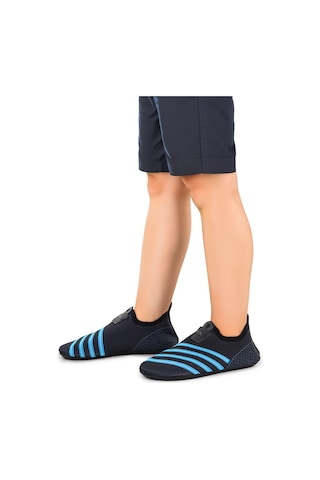 Kiko Kids Enigma Havuz Plaj Erkek Çocuk Deniz Ayakkabısı 7501 Siyah - Mavi Siyah - Mavi