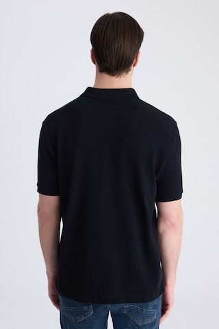 D's Damat Ds Damat Regular Fit Siyah Pike Dokulu %100 Pamuklu T-shirt 4hc140211213m 001