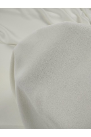 Ekru Renkte Krep En 150 Cm X Boy 240 Cm -10261 Ekru