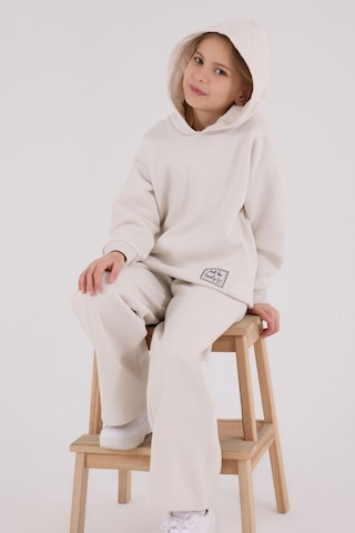 Rolypoly Kız Çocuk Beyaz Eşofman Takımı Rp3692-c-v1 KREM
