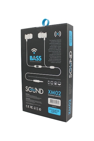 Powerway XM02 Super Bass Kulak İçi Kulaklık