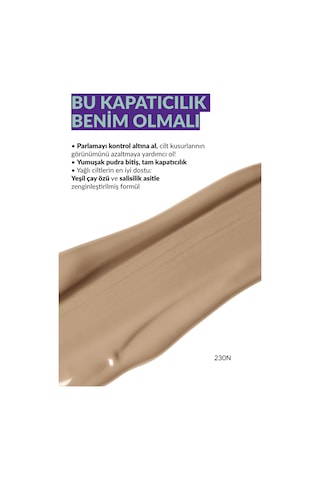 Avon Color Trend Mat Fondöten 23n Creamy Natural