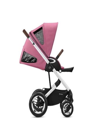 Cybex Talos S Lux (Silver-Magnolia Pink) (Konforlu Bebek Arabası)