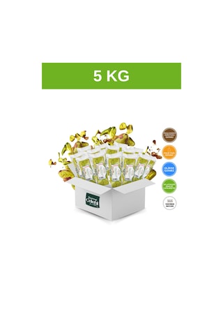 Antep Fıstık Ezmesi 5 Kg Parçacıklı - Gerçek Antep Fıstığı Ezmesi