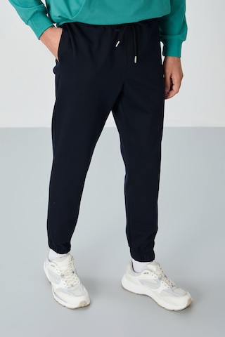 Tommy Life Lacivert Yüzeyi Dokulu Standart Fit Erkek Eşofman Alt - 82156 Lacivert