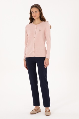 U.s. Polo Assn. Kadın Lacivert Pantolon Kanvas-chino 50309259-vr033 Lacivert