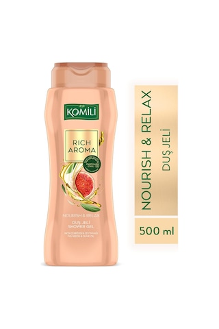 Komili Rich Aroma incir Çekirdeği & Zeytinyağı Duş Jeli 500 ML