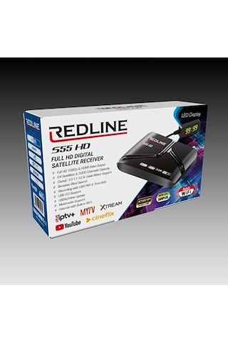 Redline S55 Dahili Wifi Full HD Uydu Alıcı