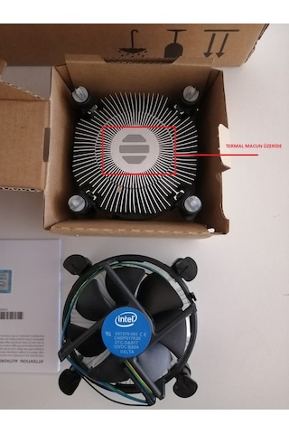 Intel E97379 003 Hava Soğutmalı İşlemci Fanı