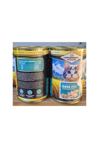 Parça Tavuk Etli Premıum Yavru Kedi Yaş Mama 2x400 Gr