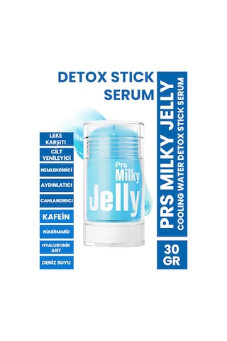 Prs Milky Jelly Cooling Water Yenileyici Canlandırıcı Nemlendirici Detox Stick Serum 30 Gr