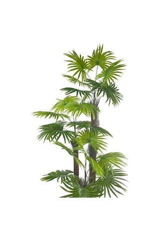 Yapay Ağaç Palmiye Fanpalm 3katlı 24yaprak 130 65cm